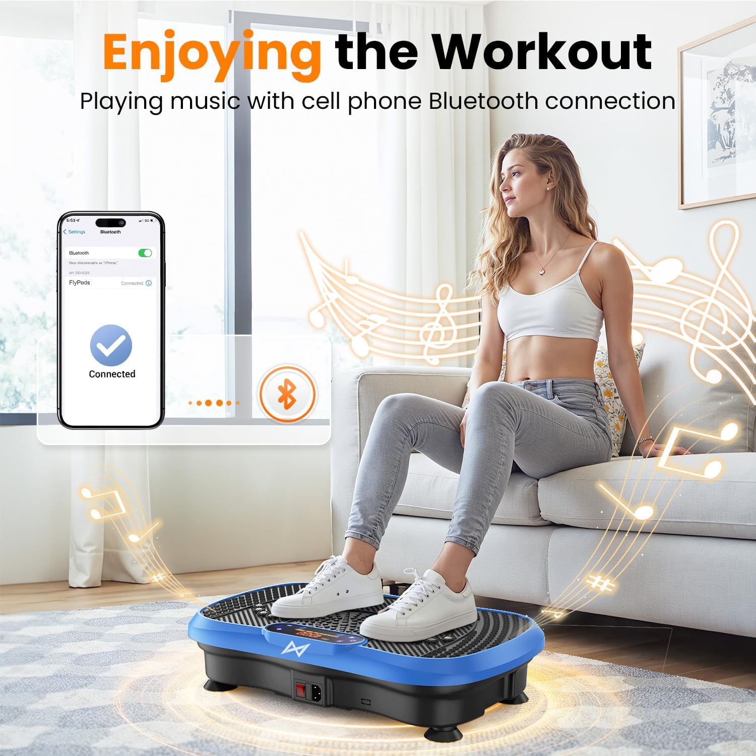 Full Body Fitness Vibration Plate