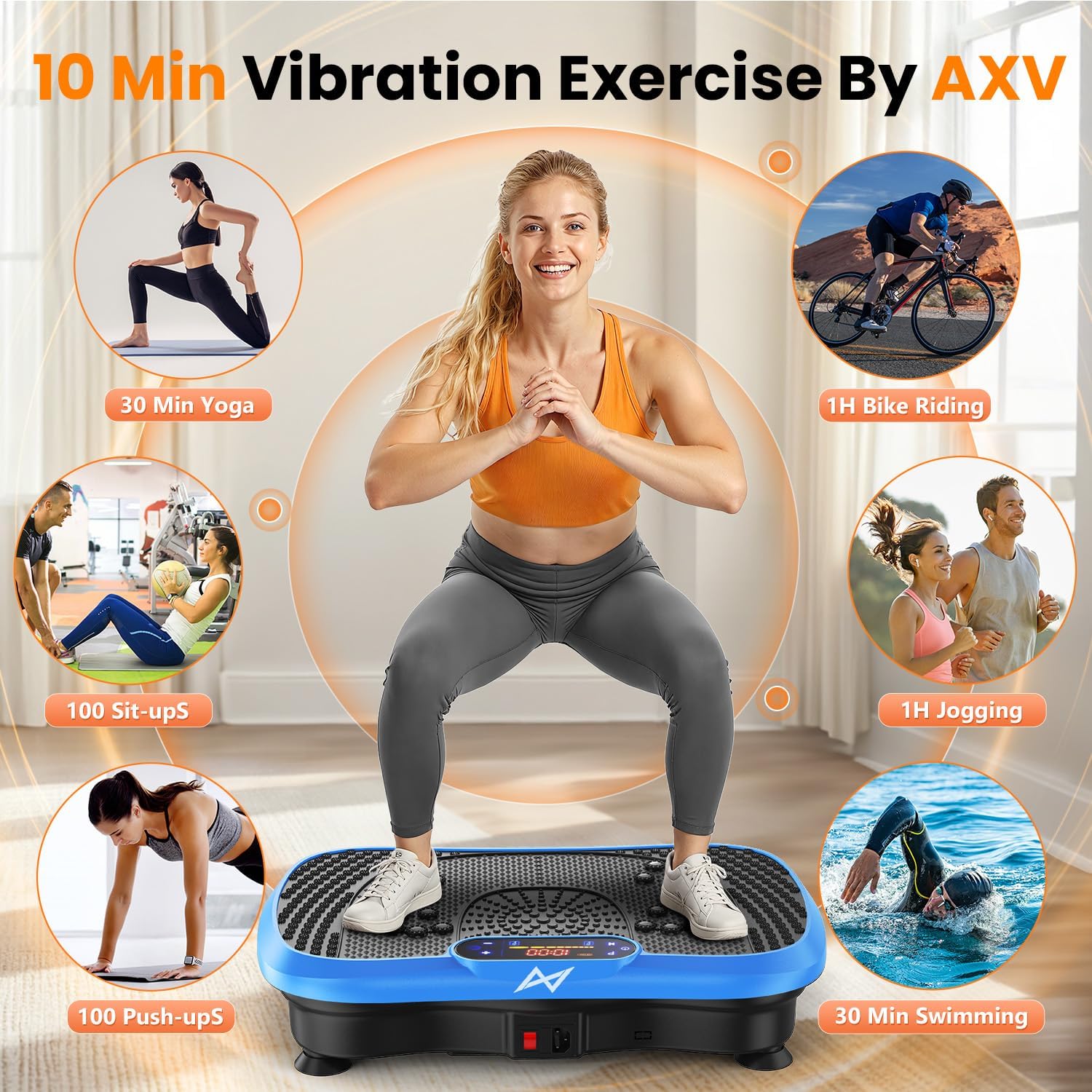 Full Body Fitness Vibration Plate
